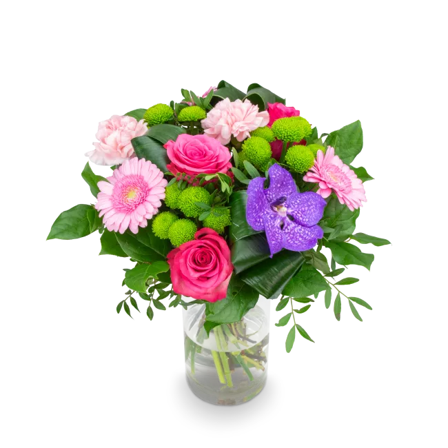 Bouquet of pink flowers